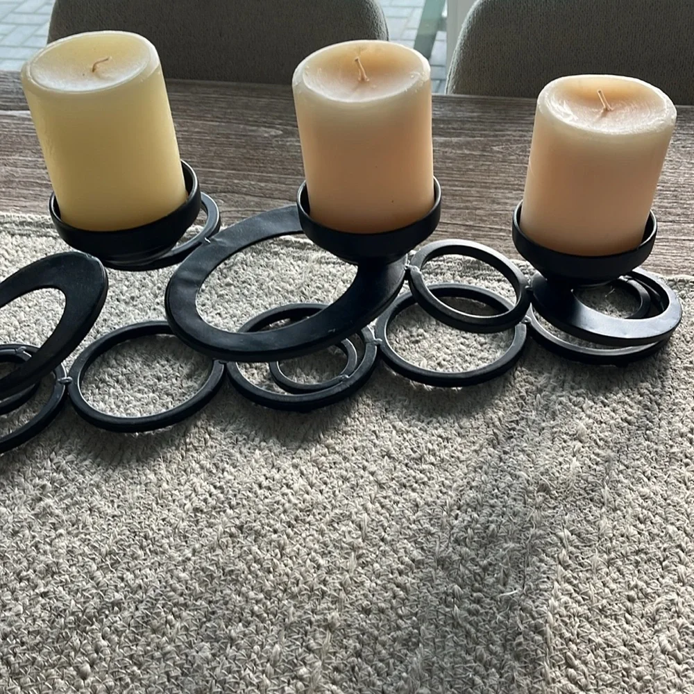 Pier 1 imports, candles and candle holder